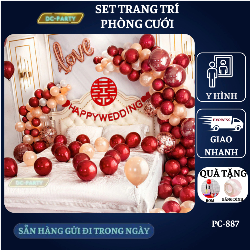 Set trang trí phòng cưới PC-887