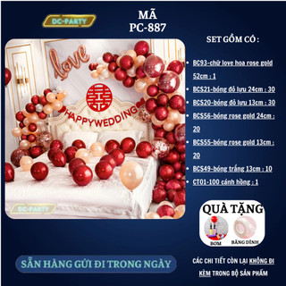 Set trang trí phòng cưới PC-887