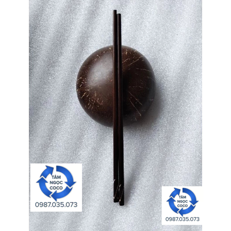 COMBO CHÉN GÁO DỪA MÀI BÓNG VÀ ĐŨA GỖ ỔI