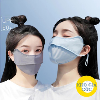 (Combo 4 Cái) Khẩu Trang Chống Nắng Chống Tia UV Chất Lụa Băng Mềm Mịn Mát Thông Thoáng khogiagoc