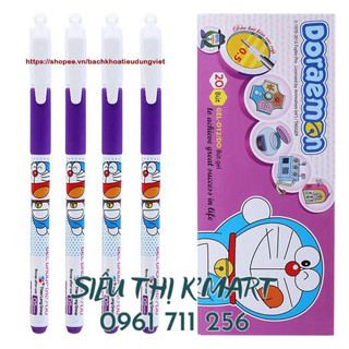 Bút mực tím doremon thiên long gel-012/do nét 0.5mm