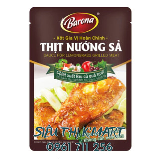 Xốt thịt nướng sả gia vị hoàn chình