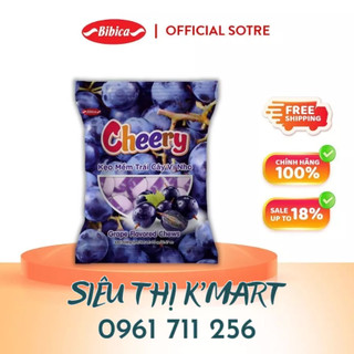 Kẹo mềm trái cây bibica nhiều vị gói 70g