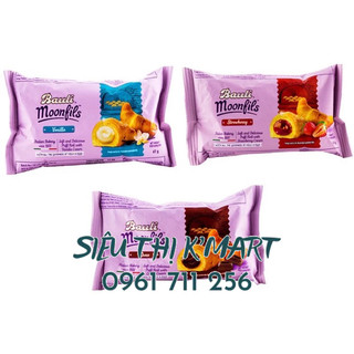 Bánh Sừng Bò Bauli Moonfils Nhân Đặc Mịn Thơm Mềm 45g