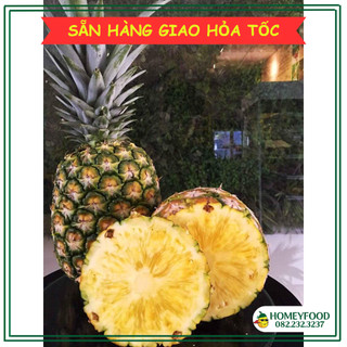 Dứa tươi ngọt Thơm -  1 quả khoảng 800gram giao Hỏa Tốc - Nguyên Liệu Pha Chế Homeyfood