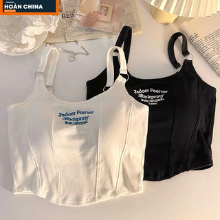ÁO CROPTOP 2 DÂY VẠT YẾM [CÓ MÚT NGỰC] ati