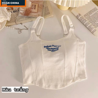 ÁO CROPTOP 2 DÂY VẠT YẾM [CÓ MÚT NGỰC] ati