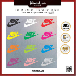 Decal Logo Sticker Patch in áo ủi trực tiếp lên vải hình biểu tượng Naiki