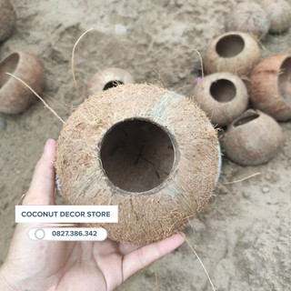 Gáo dừa thô - Gáo hũ | Gáo khoan lỗ