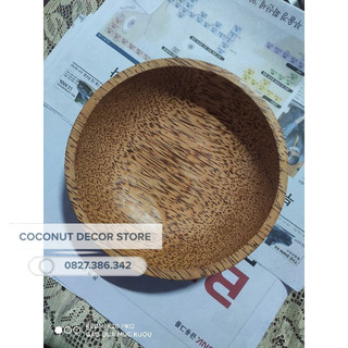 Tô Gỗ Dừa Đại | Bát Gỗ Size Lớn | Tô Gỗ Dừa Cao Cấp 22cm