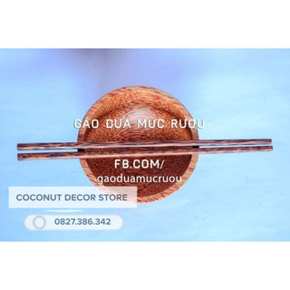 Bát gỗ dừa | Chén gỗ dừa 12cm