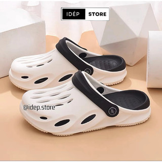 Dép sục cross nữ đế độn -idép sl050- eva siêu nhẹ êm chân đi mưa đi biển