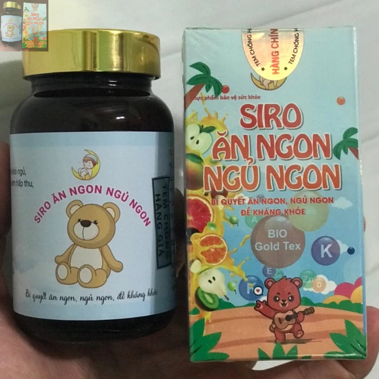 [CHÍNH HÃNG] Siro Gấu Ăn Ngon Tặng Muỗng cho bé, hỗ trợ bé hấp thu tốt, tăng đề kháng, phòng bệnh vặt