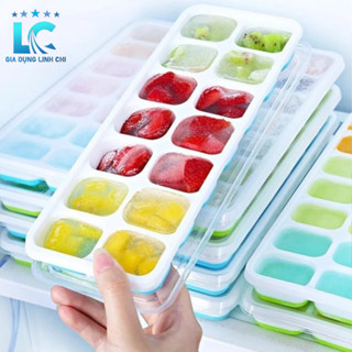 Khay đá Silicon 14 viên có nắp đậy - T478