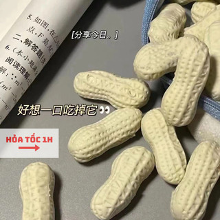 Cục tẩy củ lạc, cục gôm tẩy hình củ lạc đậu phộng dễ thương