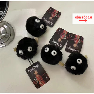 Móc khoá bồ hóng vô diện vùng đất linh hồn lông mượt