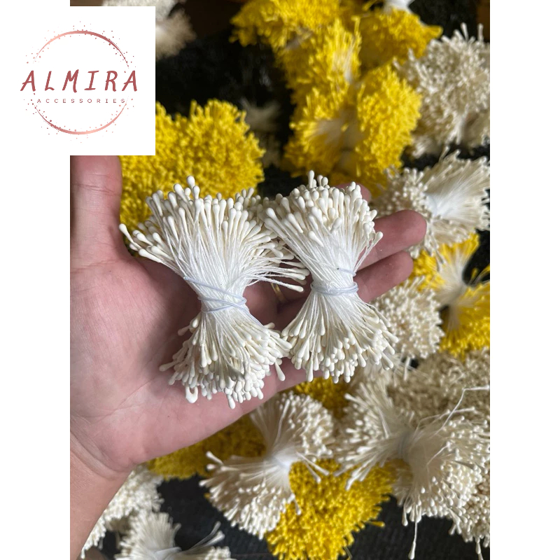 Nhuỵ Bột Làm Hoa Phụ Kiện Handmade