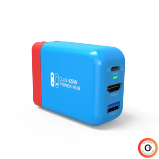 Bộ sạc 65W - GaN ns Nintendo Switch, Oled, Laptop có cổng HDMI, TYPE-C, Dock switch đa năng, sạc nhanh và xuất hình ảnh