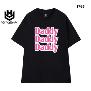 Áo thun unisex HY KORÉ tay lỡ form rộng Vải cotton 100% Daddy1765 LocalBrand