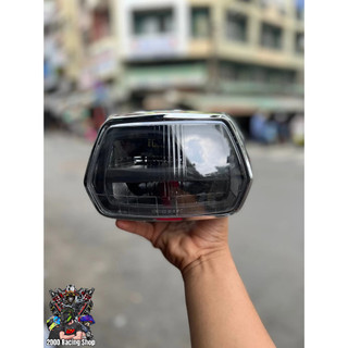 Pha đèn led 2 tầng supper đầu lồi