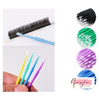 Tăm tháo mi bịch 50 cây-tăm chải mi-QUYÊN QUYÊN- dụng cụ nối mi-keo nối mi-mi khay-mi fan
