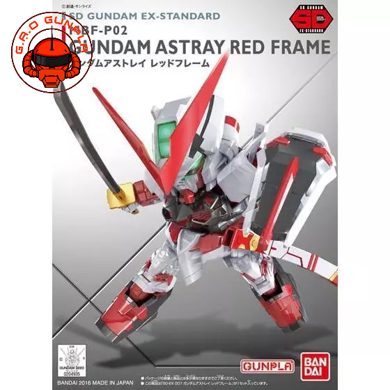 Mô hình lắp ráp  SD Bandai GUNDAM EX STANDARD GUNDAM ASTRAY RED FRAME