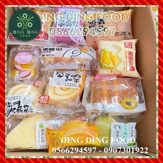 Mới - 1Kg Bánh Mix Đài Loan Loại XỊN, NGON, CHẤT LƯỢNG, Bánh Tươi, Ăn Vặt Siêu Ngon, DING DING FOOD