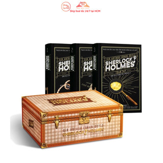 Sách - sherlock holmes toàn tập - bìa cứng có hộp tb2020 - đông a