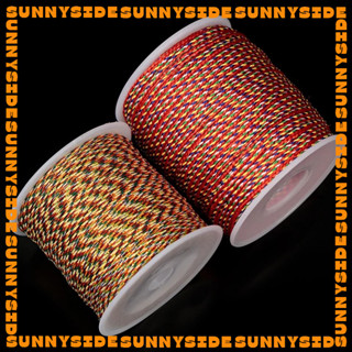 15m Dây Chỉ Ngũ Sắc Tây Tạng Loại 1 Đan Vòng Tết Vòng Tay May Mắn Làm Handmade Trang Sức Thắt Vòng