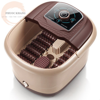 Bồn ngâm chân Có SỤC KHÍ  - Bồn massage chân hồng ngoại thải độc làm nóng nước 3 chế độ, Máy ngâm chân điện