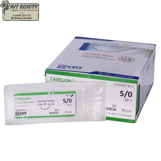 Chỉ phẫu thuật CPT Carelon nylon polyamide dùng khâu da, nhấn mí, thẩm mỹ đủ size