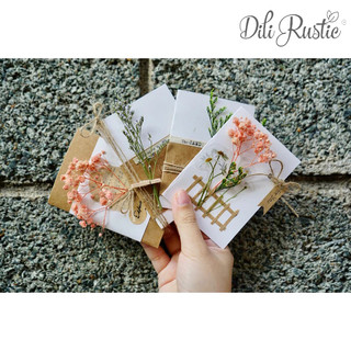 Thiệp handmade vintage Garden Dili Rustic