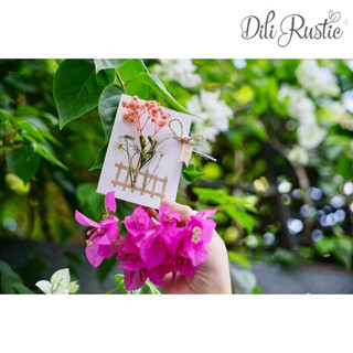 Thiệp handmade vintage Garden Dili Rustic