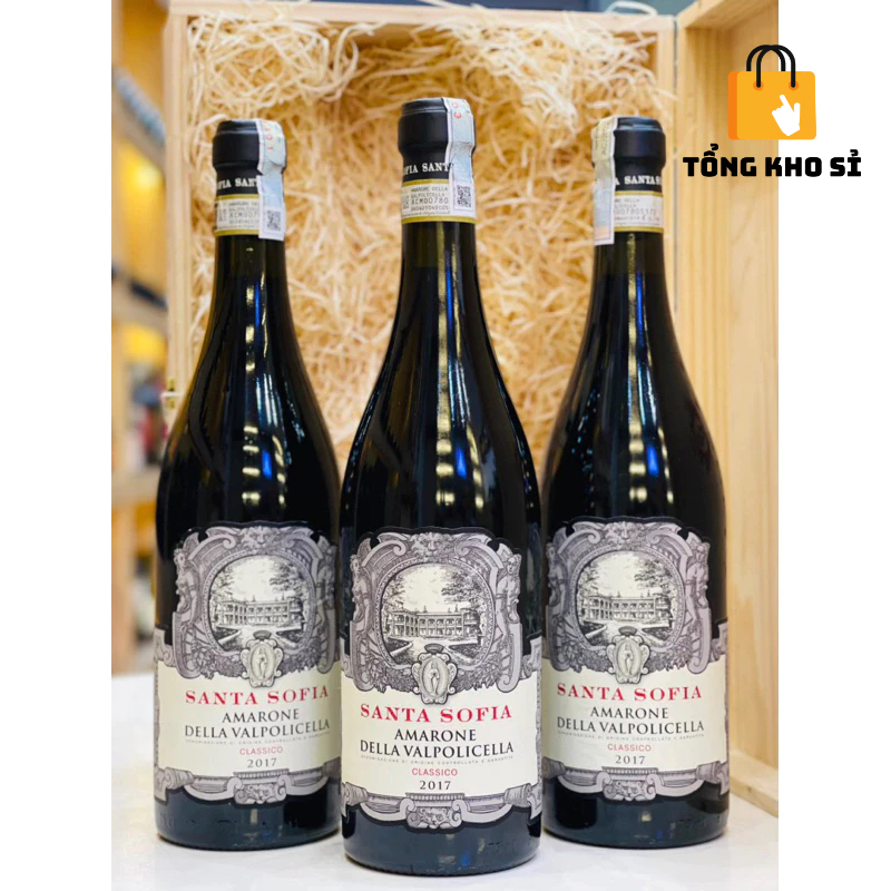 Rượu Vang Nhập Khẩu, Rượu Vang Đỏ Ý Santa Sofia Amarone Della Valpolicella Classico