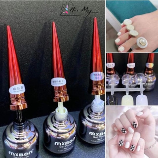 Sơn gel trắng sữa, đen, trắng mxbon, nước gạo chai 15ml