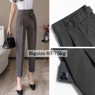 Quần Âu Công Sở Kèm Thắt Lưng  - Quần Baggy công sở đủ màu chất mát, dày dặn đứ.ng form-mã Q.Thắt Lưng