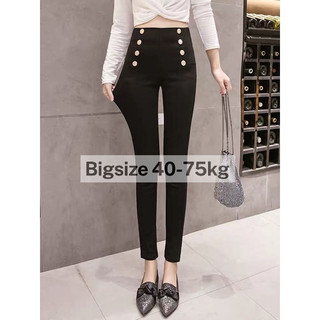 Quần Legging 6 Cúc Cạp Cao { Chất UMi Hàn Quốc Loại 1 Dày Dặn }-mã legging 6 cúc