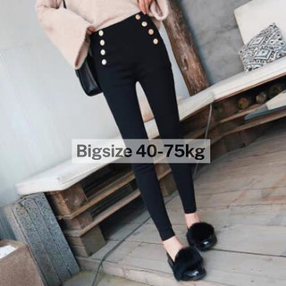 Quần Legging 6 Cúc Cạp Cao { Chất UMi Hàn Quốc Loại 1 Dày Dặn }-mã legging 6 cúc