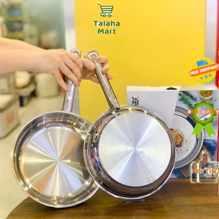Nhập đức Chảo wmf pfannen size 24/28cm Chảo inox thép không gỉ chảo inox chống dính tự nhiên