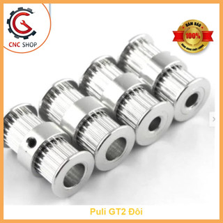 Puli GT2 Đôi Trục 5-8mm