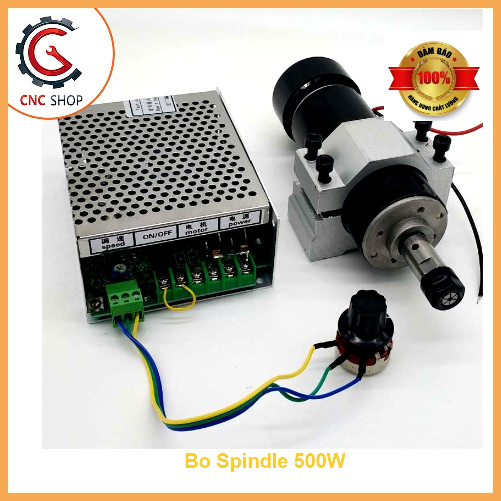 Bộ Spindle 500W, Động cơ phay 500w