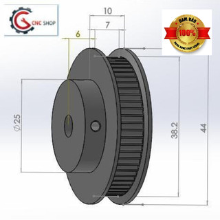 Puley Đai GT2 60 Răng, Puly 2M