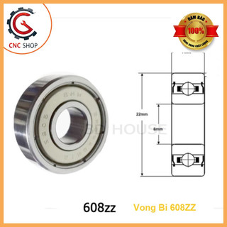 Vòng bi 608 8mm