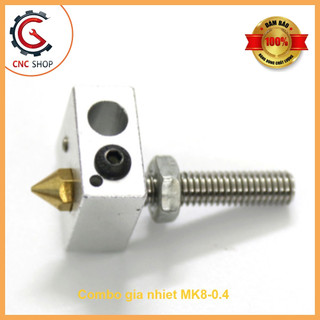 Combo gia nhiệt máy in 3d mk8-0.4
