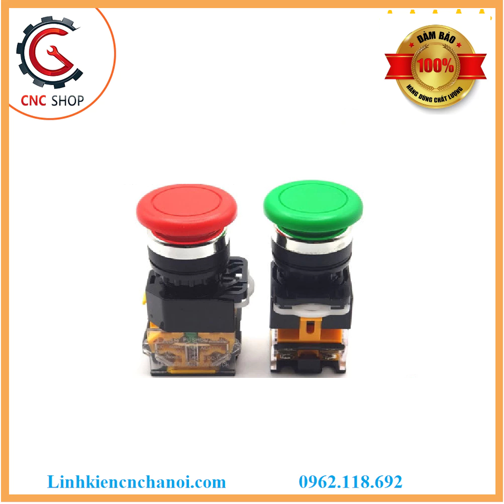 Nút Nhấn Start/Stop, Nút nhấn phi 22mm, Công Tắc Xoay