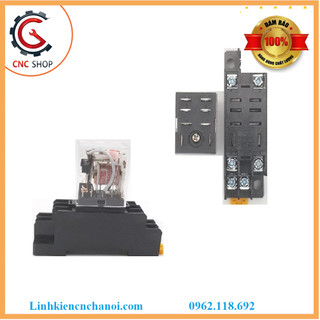 Relay omron MY2N 8 chân, Rơ le trung gian chân nhỏ