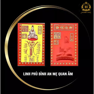 Phù bình an mẹ quan âm - đã khai quang bình an may mắn