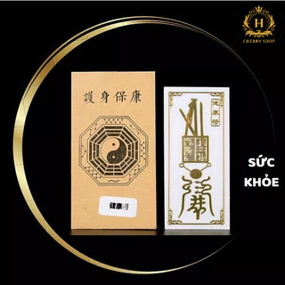 Linh phù dán hộ mệnh sức khỏe - miếng dán linh phù - miếng dán linh phù cho điện thoại