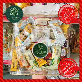 Mới - Bánh Xốp Giòn Sữa Chua Suveno Mix Vị 500g (Khoảng 50 Cái) Thiên Thảo Globe, DING DING FOOD
