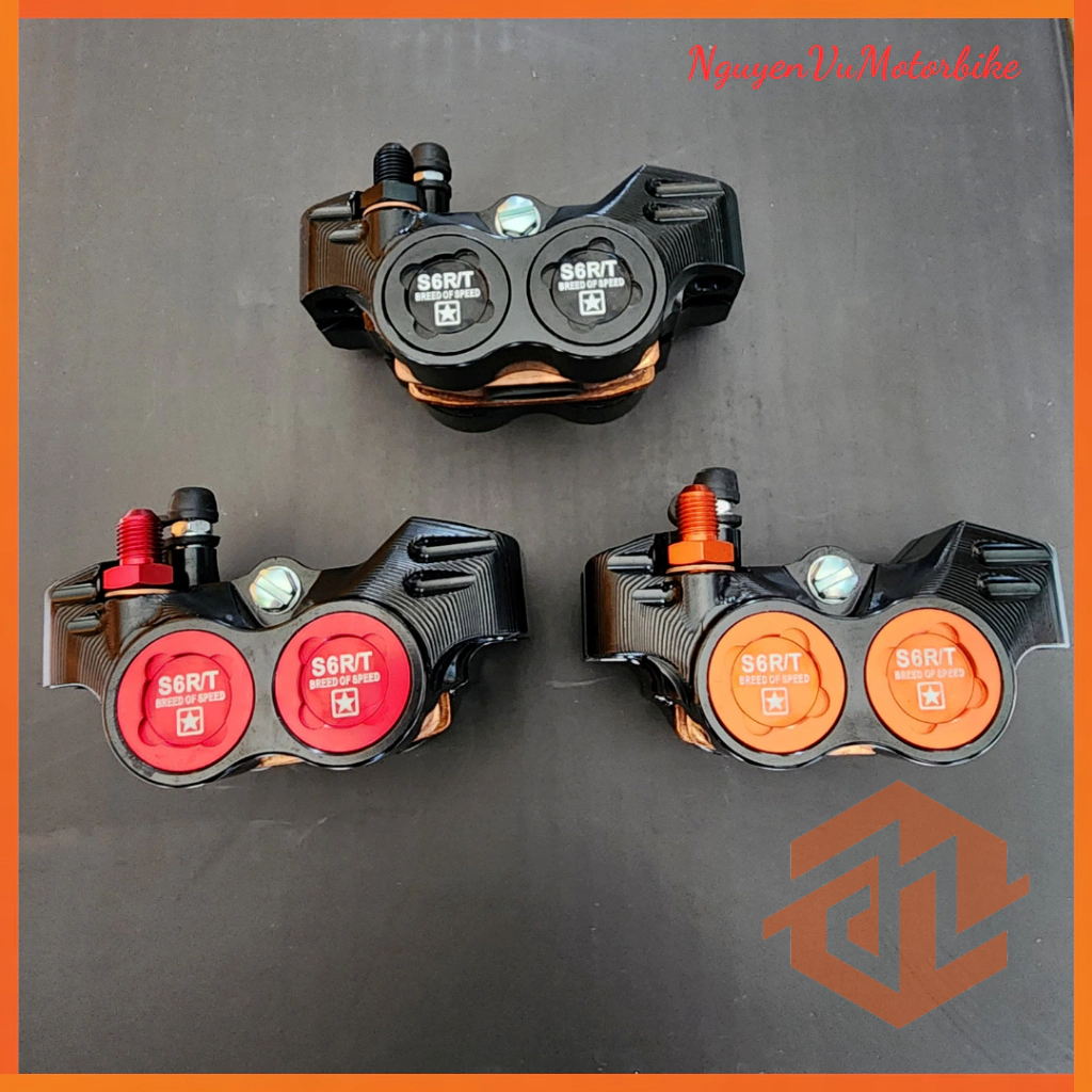 Heo Dầu 81 Mẫu S6R/T Malaysia 4Pis Gắn Nhìu Dòng Xe - Dùng Chung Pát CNC Với Heo 81 Racing